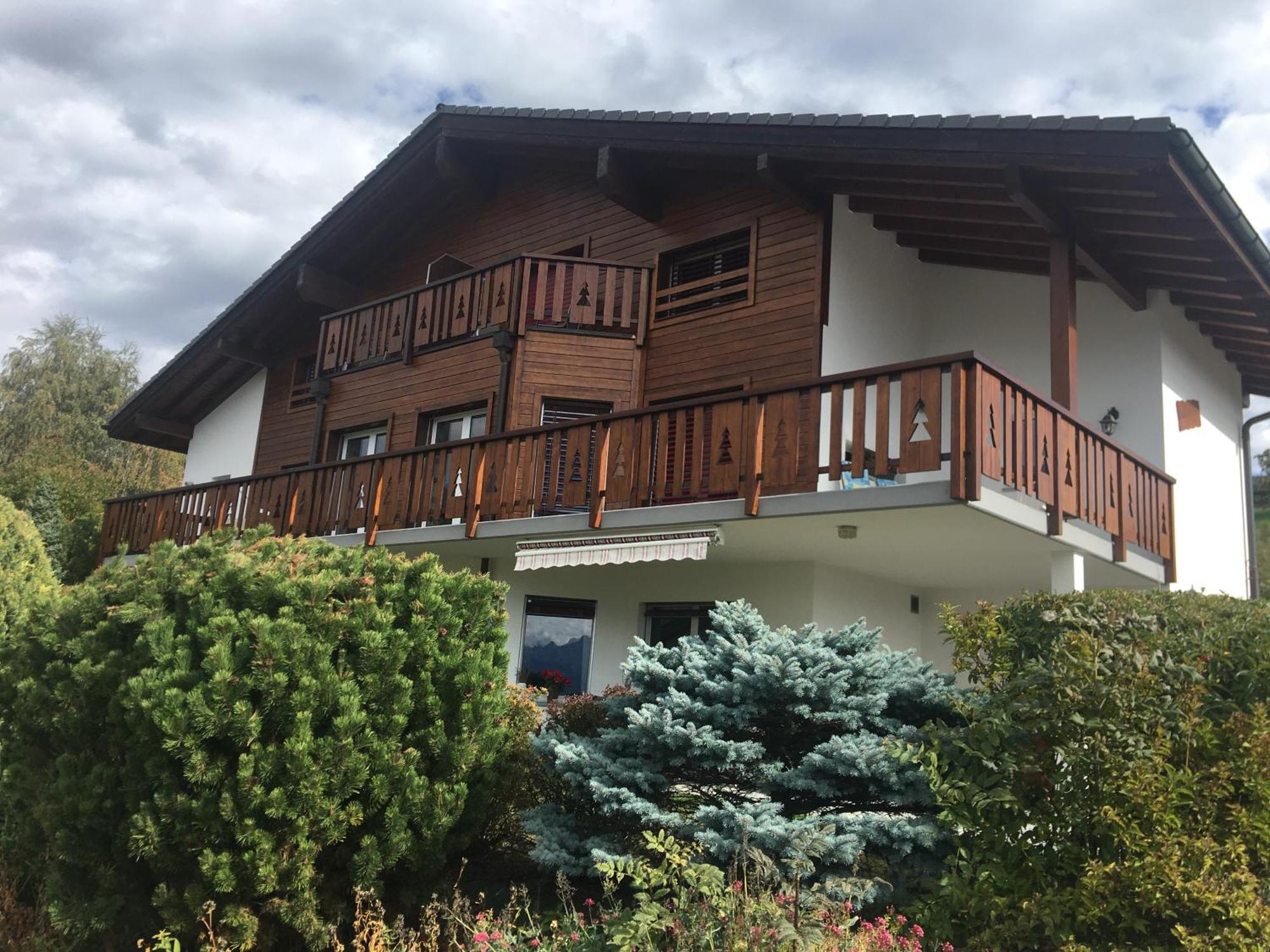 크란스몬타나 Chalet Des Alpes B&B 외부 사진