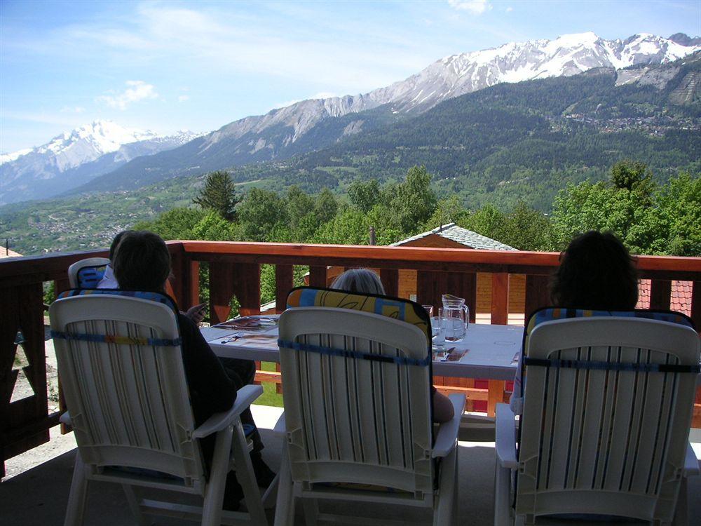 크란스몬타나 Chalet Des Alpes B&B 외부 사진