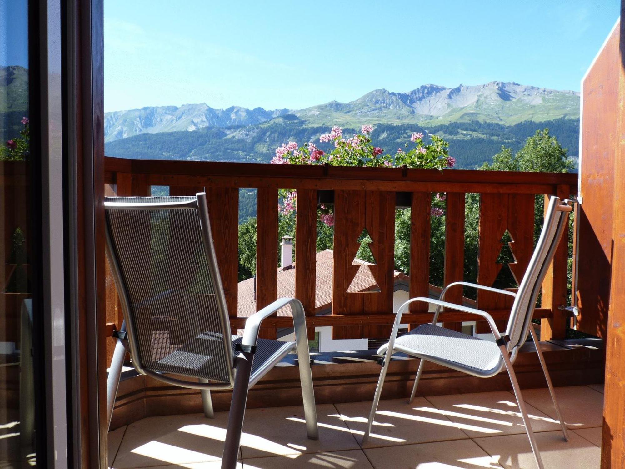 Chalet Des Alpes - Sunset View - 크란스몬타나 외부 사진