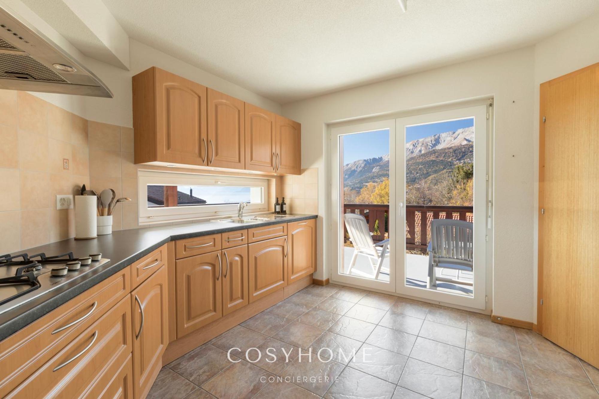 Chalet Des Alpes - Sunset View - 크란스몬타나 외부 사진