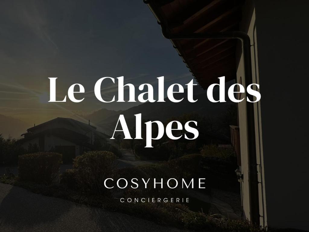 Chalet Des Alpes - Sunset View - 크란스몬타나 외부 사진