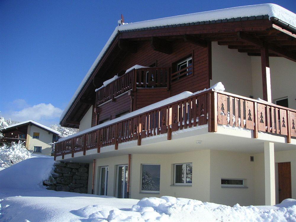 크란스몬타나 Chalet Des Alpes B&B 외부 사진